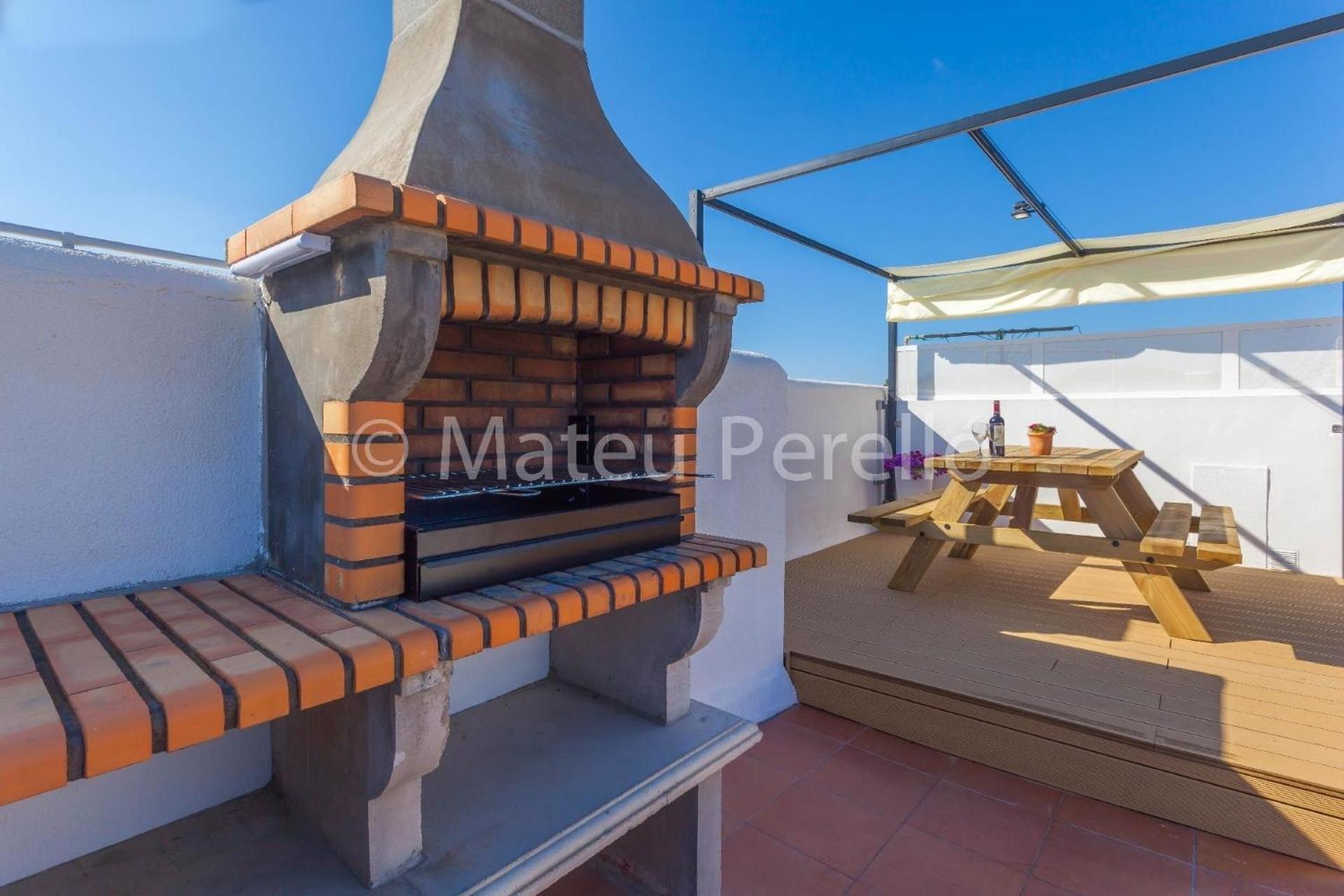 Wohnung In Son Baulo Mit Terrasse, Garten Und Grill Can Picafort  Exterior photo