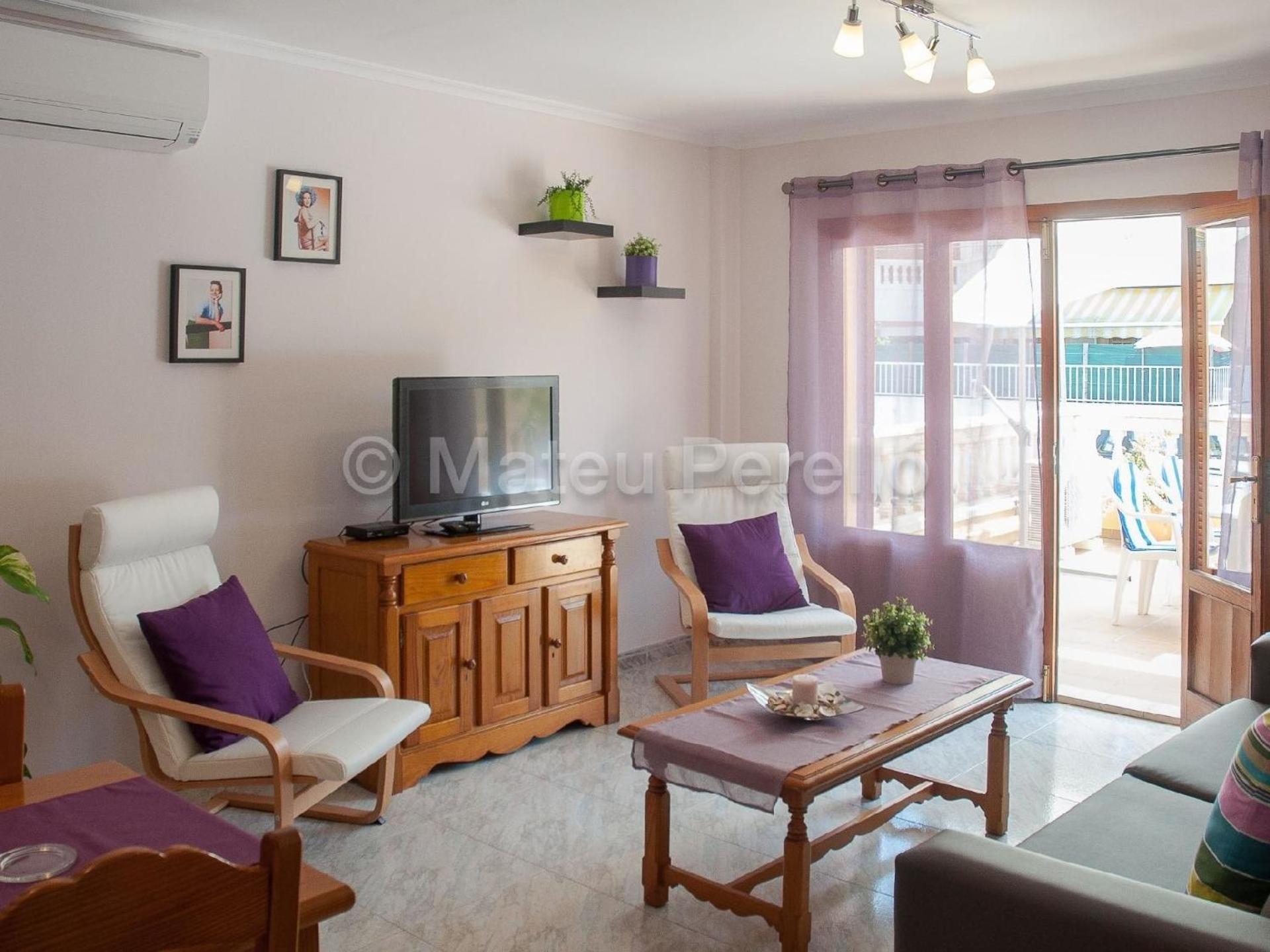 Wohnung In Son Baulo Mit Terrasse, Garten Und Grill Can Picafort  Exterior photo